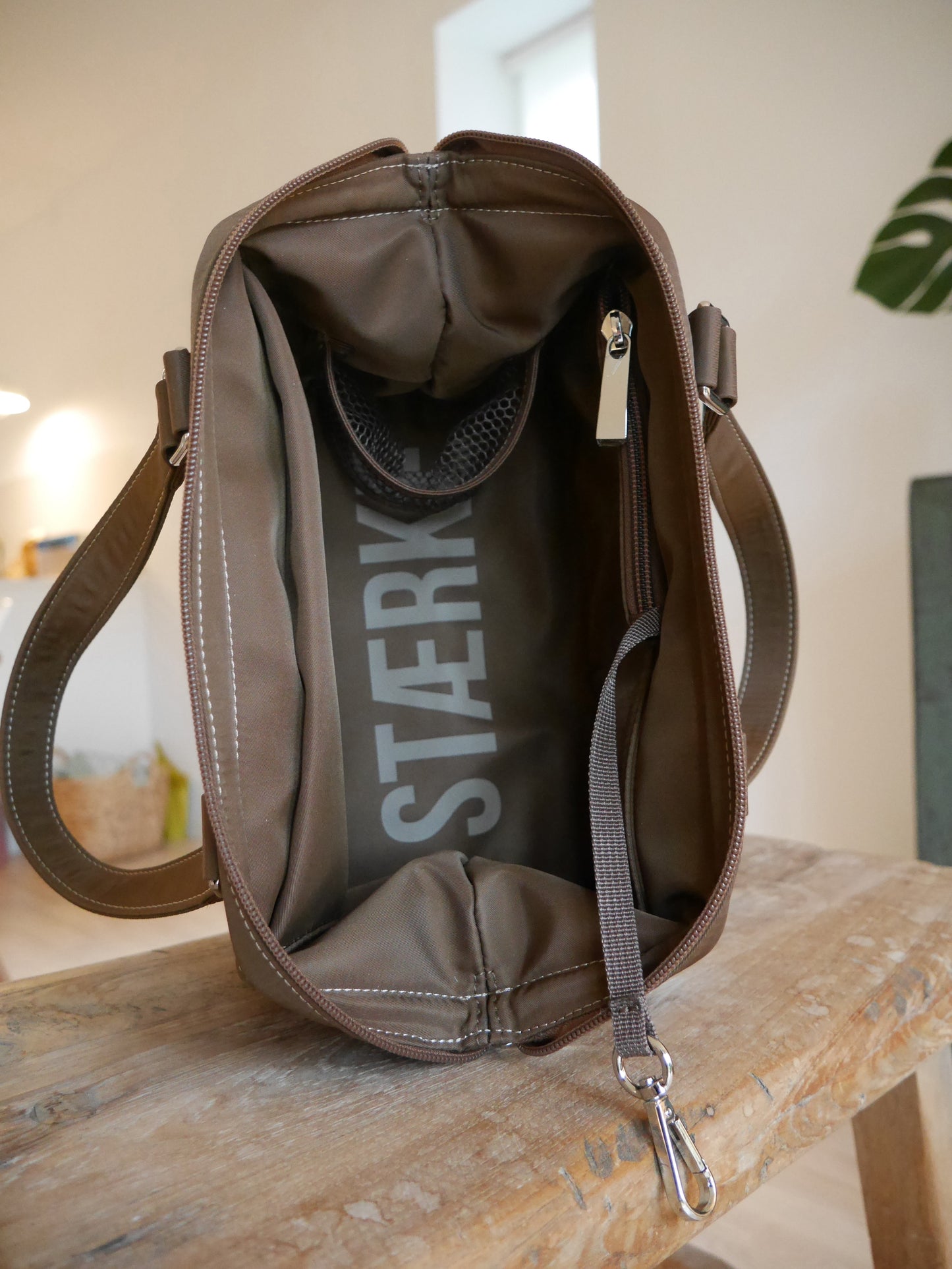 The Mini Gym Bag, now in Espresso